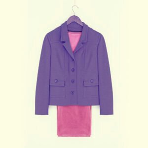Tailored Velvet Blazer
