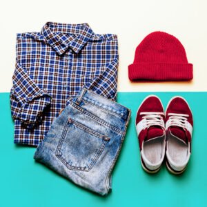 Vintage Plaid Flannel Shirt